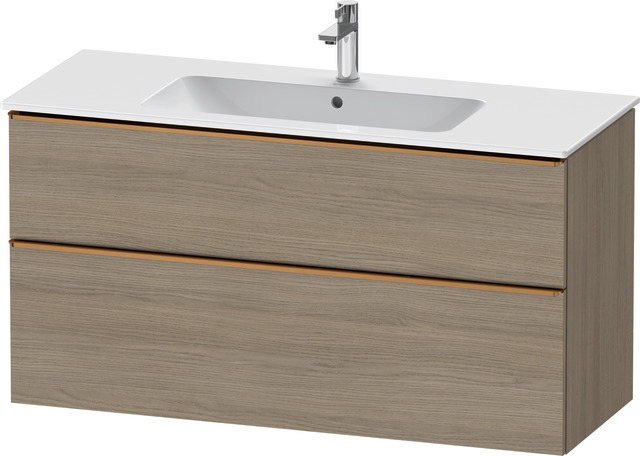 Duravit Waschtischunterschrank wandhängend „D-Neo“ 121 × 62,5 × 46,2 cm