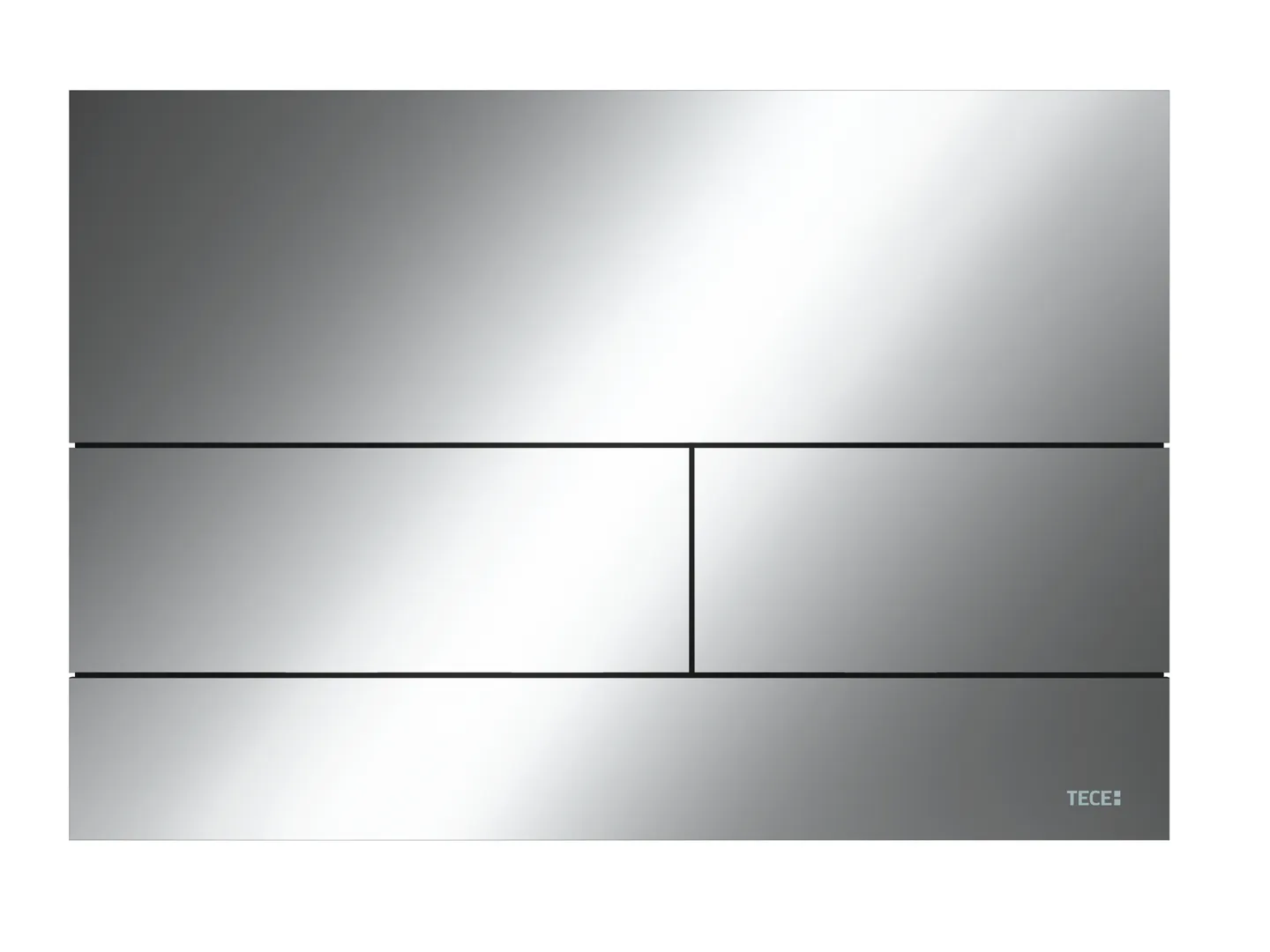 square II Met. WC-Betätigungsplatte Chrom glänzend square II Met. WC-Betätigungsplatte Chrom glänzend