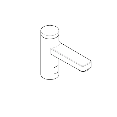 Kludi ZENTA SL Elektronisches Standventil DN 15, chrom