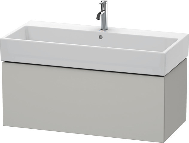 Duravit Waschtischunterschrank wandhängend „L-Cube“ 98,4 × 39,4 × 45,9 cm