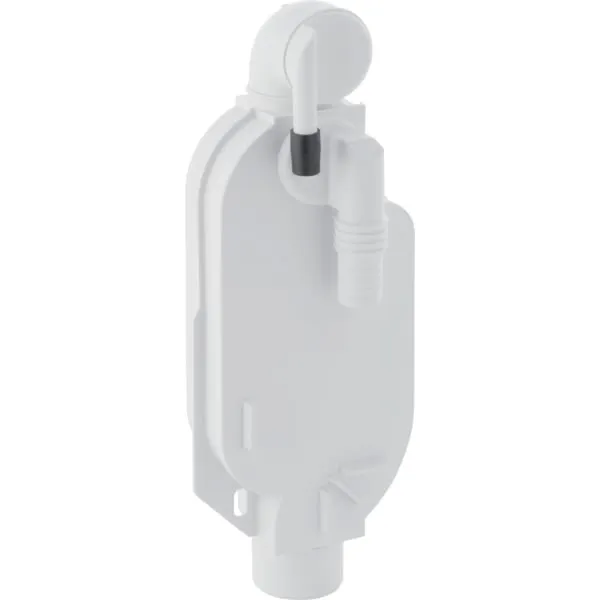 UP-Geruchsverschluss für zwei Geräte, mit Wandeinbaukasten: d=50mm
