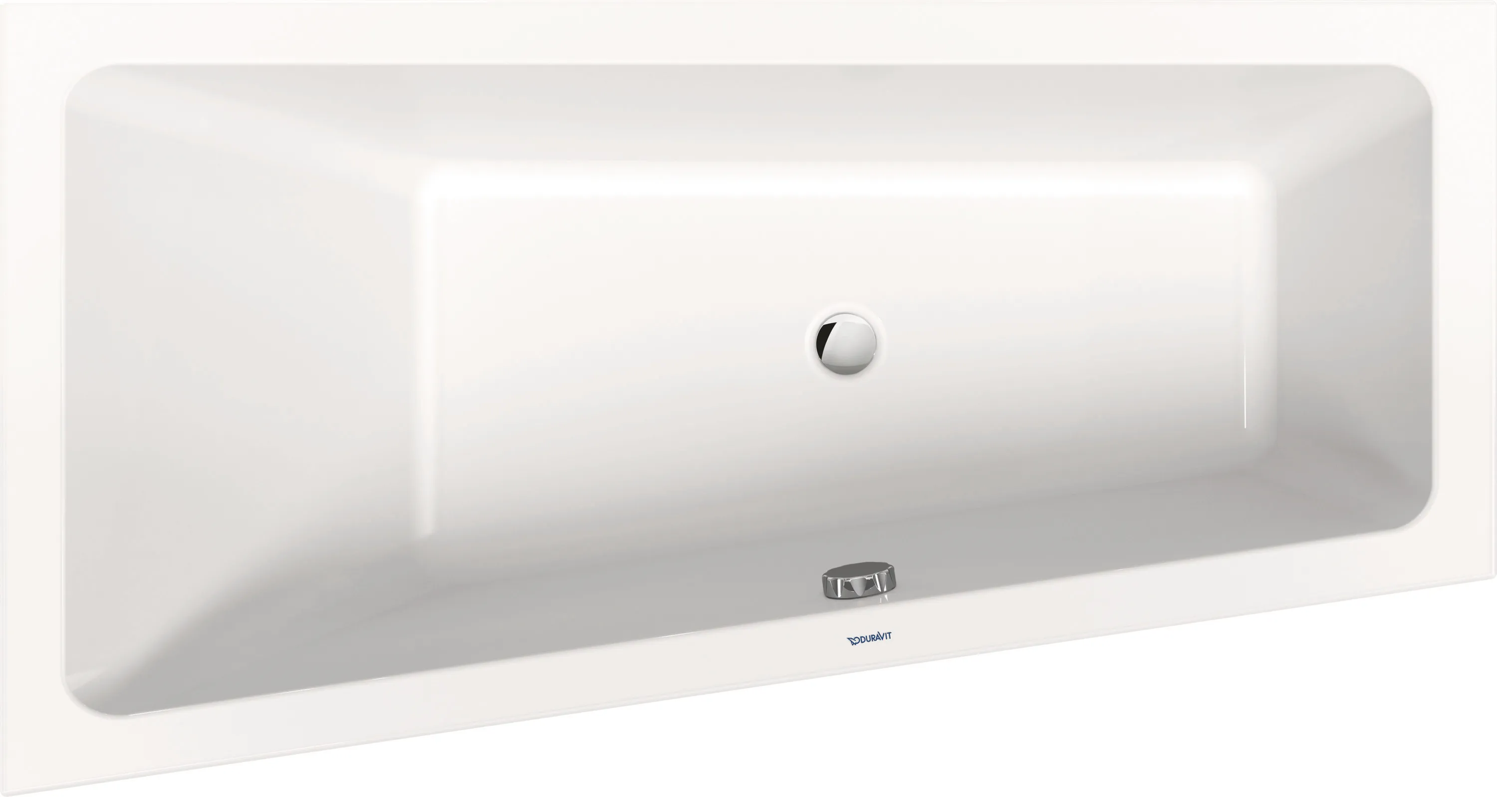 Duravit Badewanne „No.1“ trapez 1500 × 800 mm, links in Weiß Duravit Badewanne „No.1“ trapez 1500 × 800 mm, links in Weiß