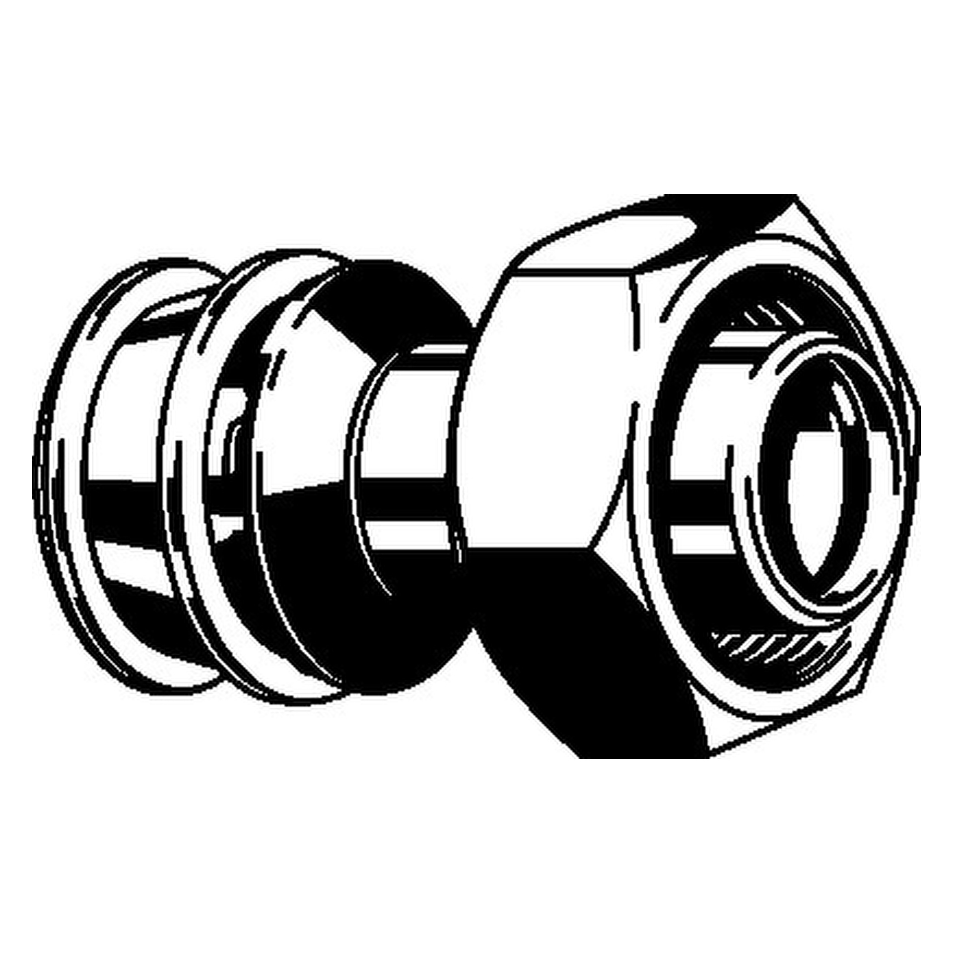 Viega „Raxofix“ Anschlussverschraubung 16 mm × 3/4″