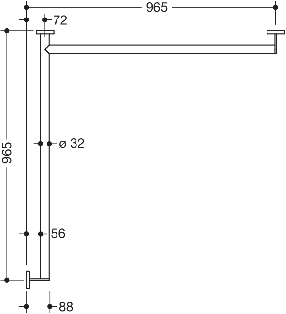 HEWI Haltegriff „System 900“