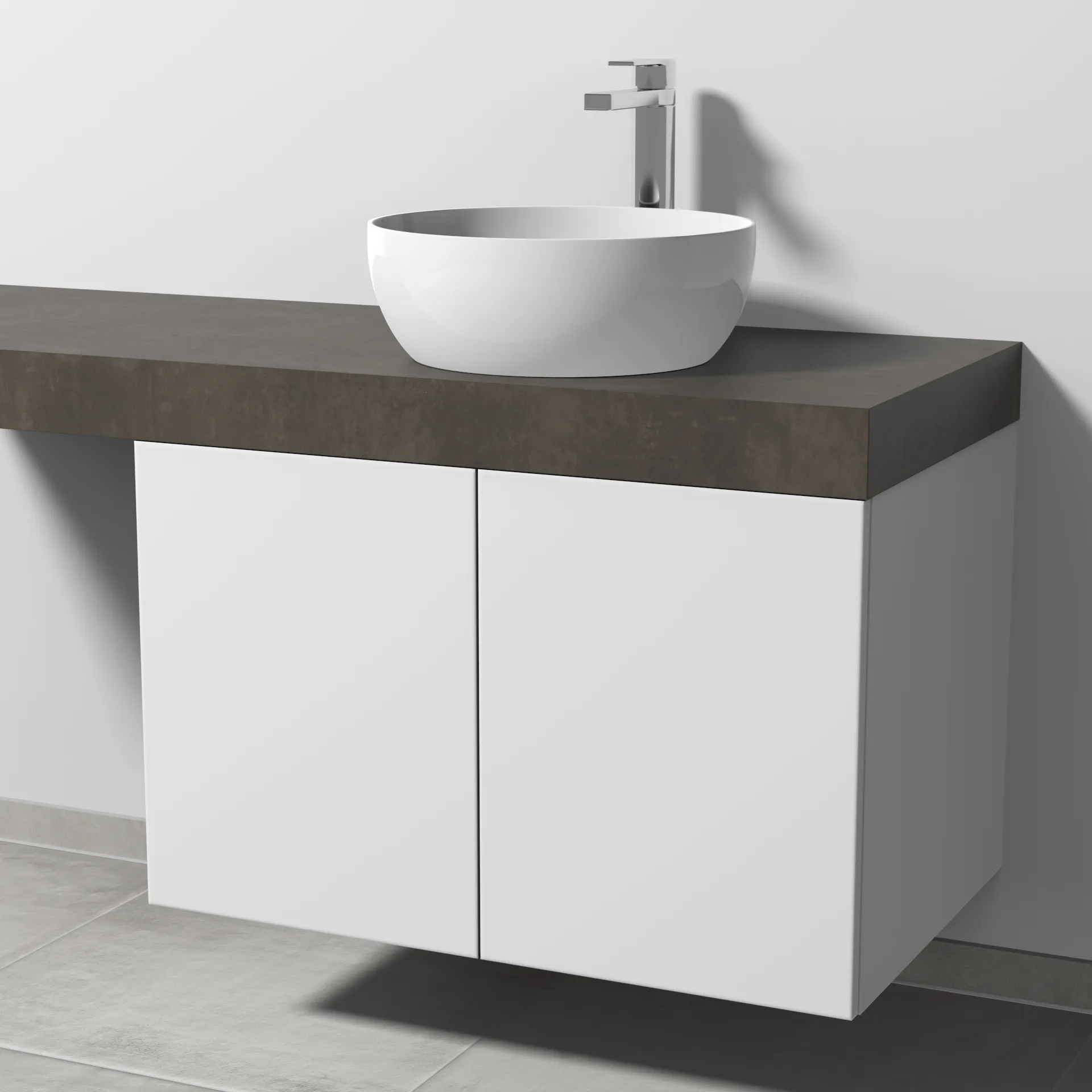 Sanipa Waschtischunterschrank „2morrow“ 800 × 510 × 520 mm in Weiß-Soft Sanipa Waschtischunterschrank „2morrow“ 800 × 510 × 520 mm in Weiß-Soft