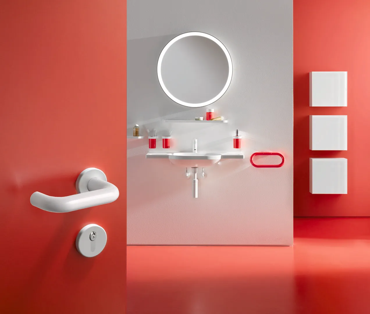 HEWI Seifenspender „System 800K“ 9,2 × 7,8 × 2 cm HEWI Seifenspender „System 800K“ 9,2 × 7,8 × 2 cm