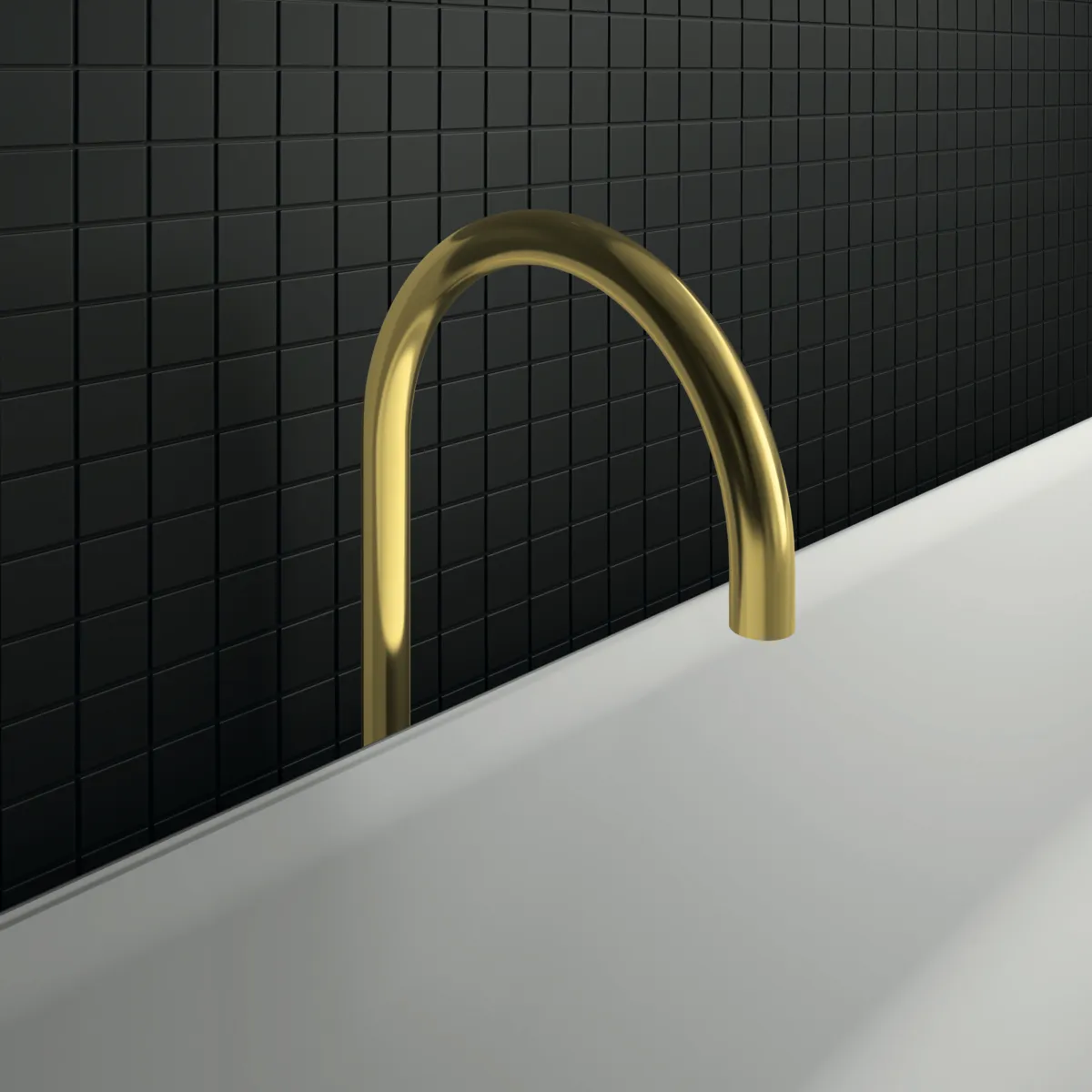 Ideal Standard Wanneneinlauf Joy, freistehend, Brushed Gold