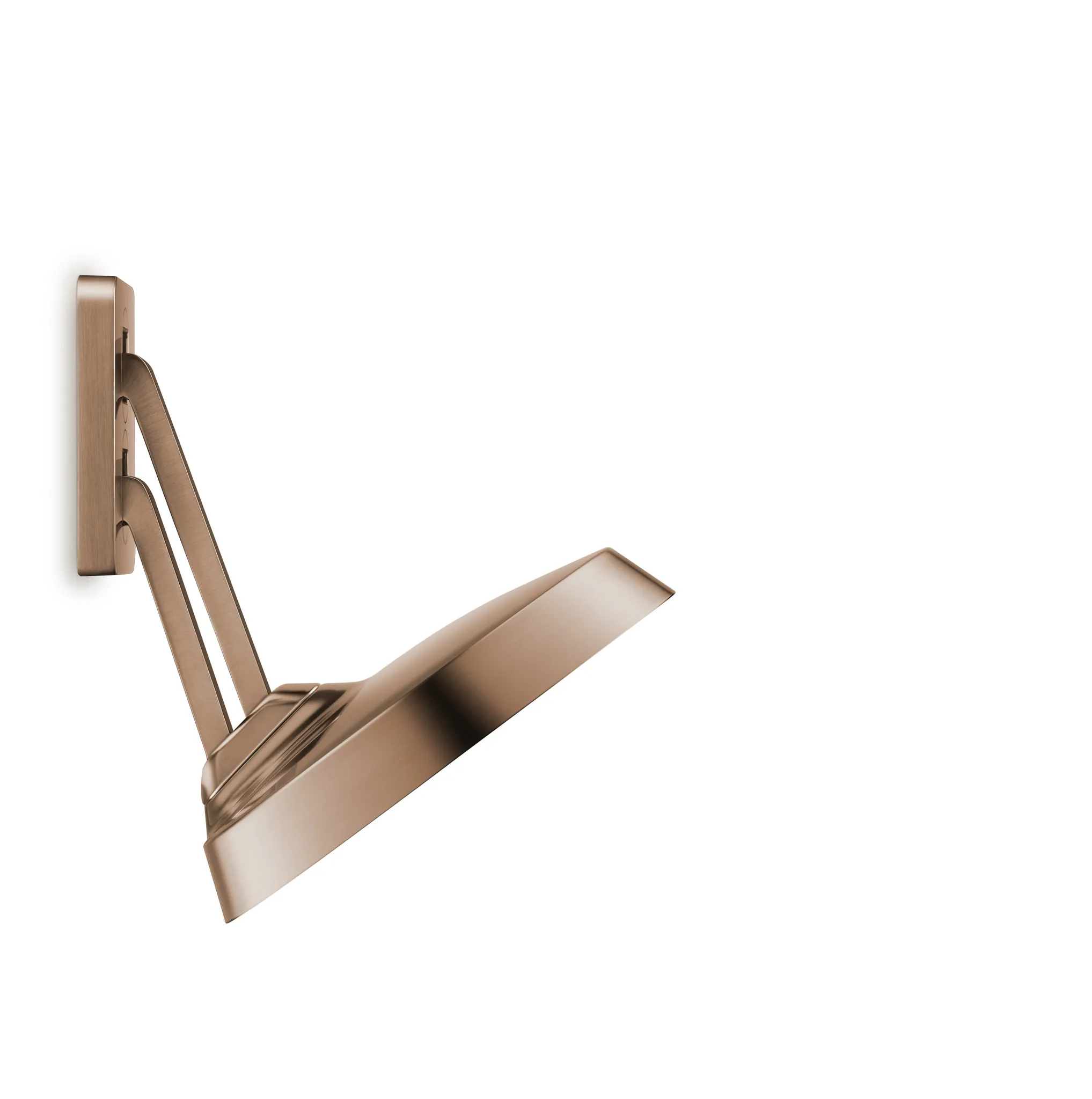 Hansgrohe AXOR ShowerSphere Kopfbrause 370/220 mm, 2-Jet mit beweglichem Brausearm, Brushed Bronze Hansgrohe AXOR ShowerSphere Kopfbrause 370/220 mm, 2-Jet mit beweglichem Brausearm, Brushed Bronze