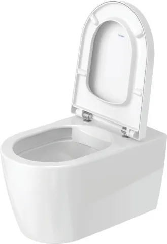 Duravit Wand-Tiefspül-WC inkl. WC-Sitz „ME by Starck“ 37,35 × 57 × 39,5 cm, Befestigung sichtbar Duravit Wand-Tiefspül-WC inkl. WC-Sitz „ME by Starck“ 37,35 × 57 × 39,5 cm, Befestigung sichtbar