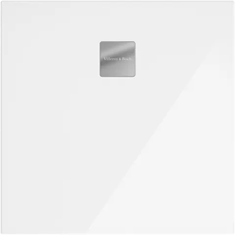 Villeroy & Boch quadrat Duschwanne Flächenbündiger Einbau „Newo“ 80 × 80 cm ohne Oberflächenbeschichtung, in Weiß Alpin Villeroy & Boch quadrat Duschwanne Flächenbündiger Einbau „Newo“ 80 × 80 cm ohne Oberflächenbeschichtung, in Weiß Alpin