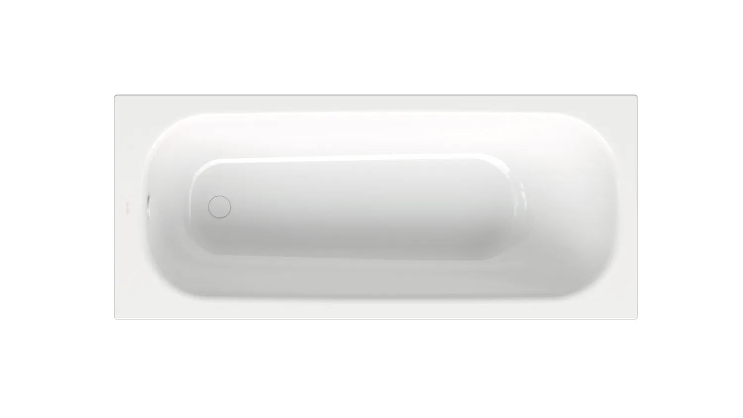 Bette BetteForm Badewanne, Einbau, 1700x730 mm, weiß, glasierter Titan-Stahl, 1-Sitzer, Bade-Duschkombination Bette BetteForm Badewanne, Einbau, 1700x730 mm, weiß, glasierter Titan-Stahl, 1-Sitzer, Bade-Duschkombination