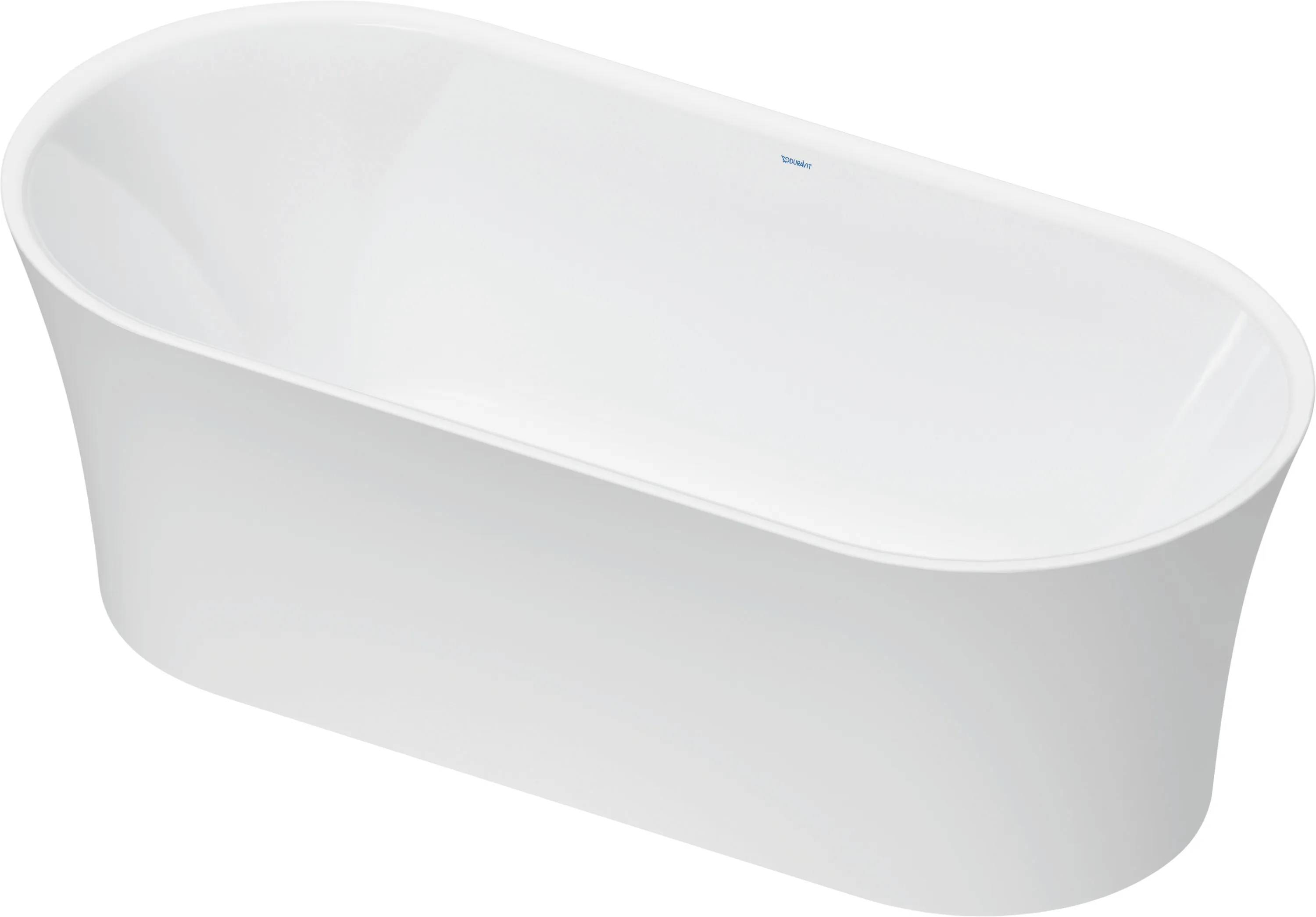Duravit Badewanne „DuraSenja“ freistehend oval 1500 × 750 mm in Weiß Duravit Badewanne „DuraSenja“ freistehend oval 1500 × 750 mm in Weiß