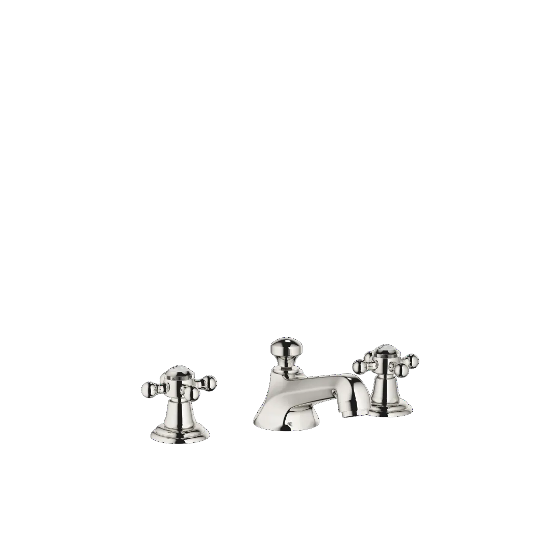 Dornbracht Madison Waschtisch-Dreilochbatterie mit Ablaufgarnitur - Platin