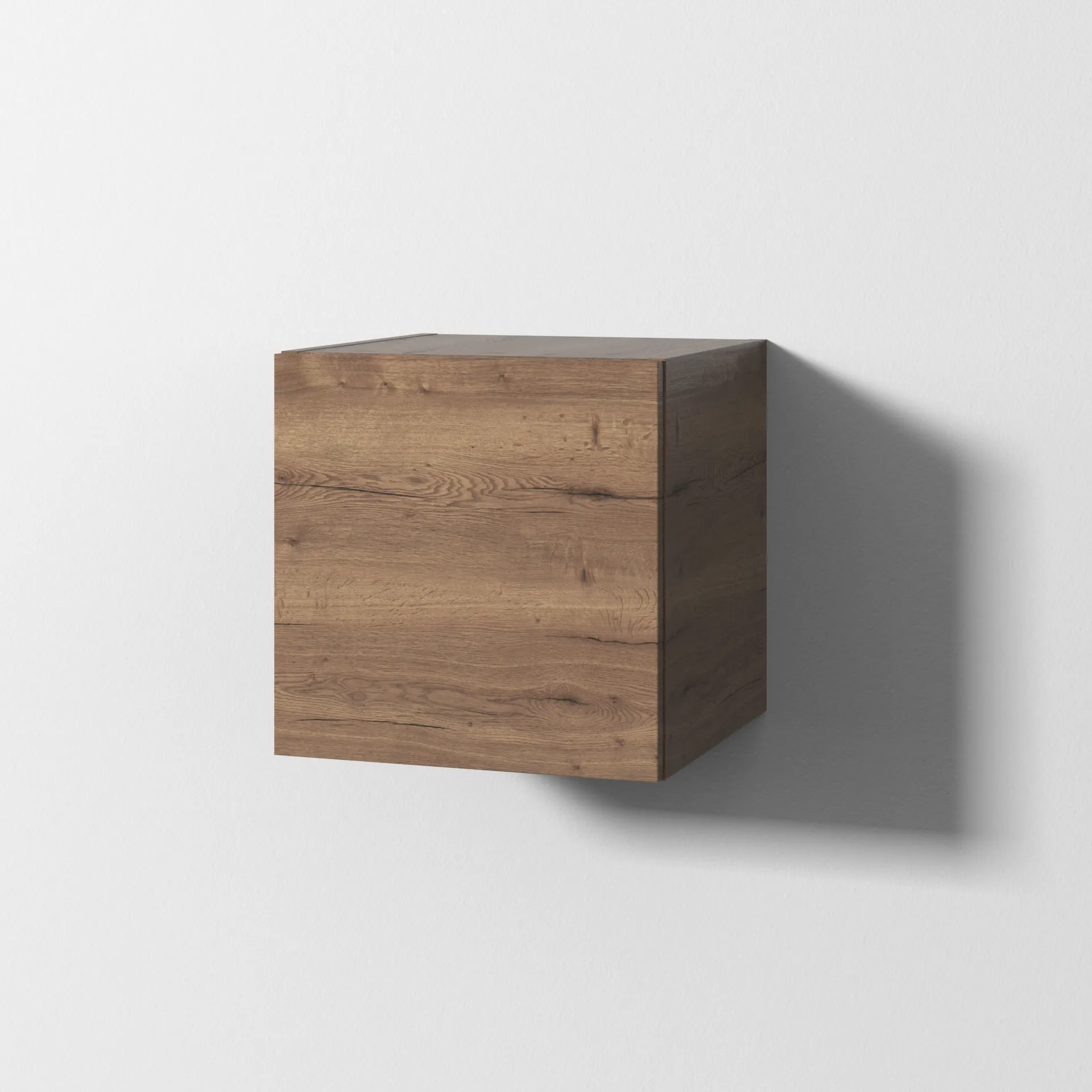 Sanipa Regalmodul „Cubes“ 350 × 350 × 346 mm in Eiche Tabak