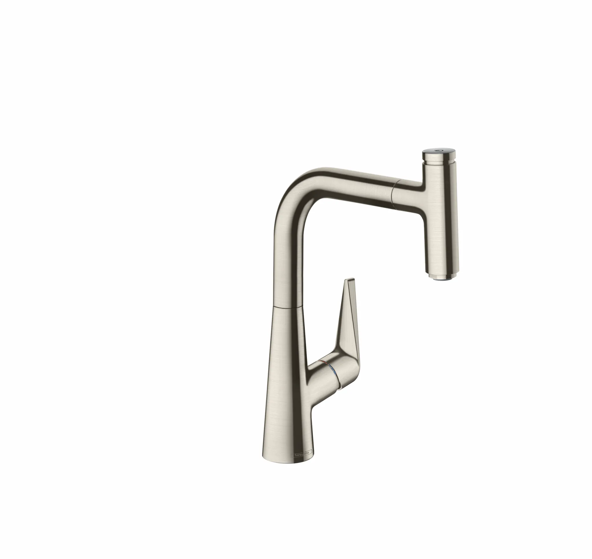 Hansgrohe Talis Select M51 Einhebel-Küchenmischer 220 mit Ausziehauslauf, Edelstahl-Optik, Schwenkbereich 110° oder 150°, Normalstrahl, Select-Knopf, MagFit-Brausehalterung, max. Durchfluss 8 l/min, Keramikmischsystem, Temperaturbegrenzung, Rückflussverh Hansgrohe Talis Select M51 Einhebel-Küchenmischer 220 mit Ausziehauslauf, Edelstahl-Optik, Schwenkbereich 110° oder 150°, Normalstrahl, Select-Knopf, MagFit-Brausehalterung, max. Durchfluss 8 l/min, Keramikmischsystem, Temperaturbegrenzung, Rückflussverh