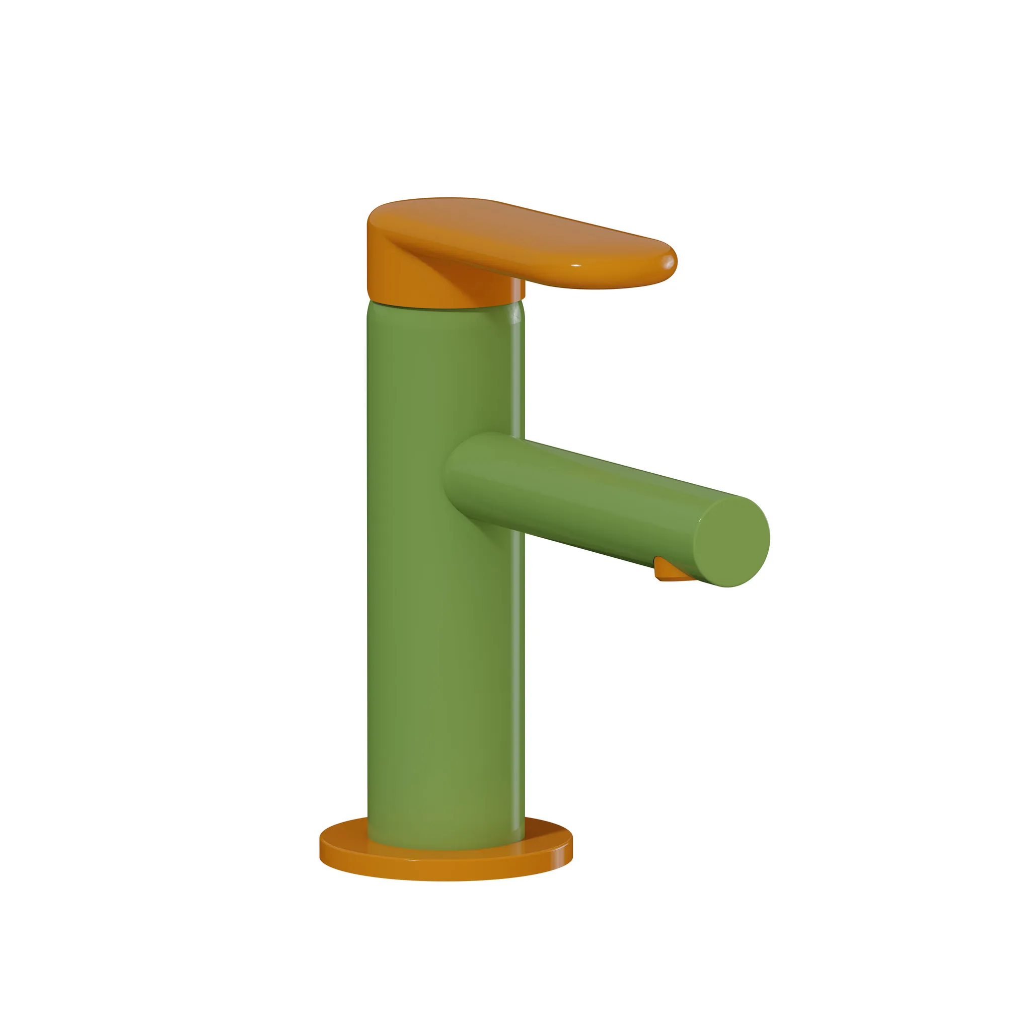 VitrA Sento Kids Einhebel-Waschtischmischer Grün/Gelb VitrA Sento Kids Einhebel-Waschtischmischer Grün/Gelb