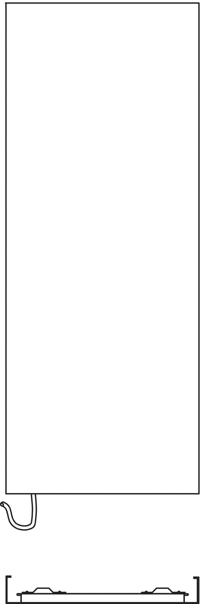 Kermi Design-Elektroheizkörper „Rubeo®-E“ 47 × 152,5 cm in Weiß Kermi Design-Elektroheizkörper „Rubeo®-E“ 47 × 152,5 cm in Weiß