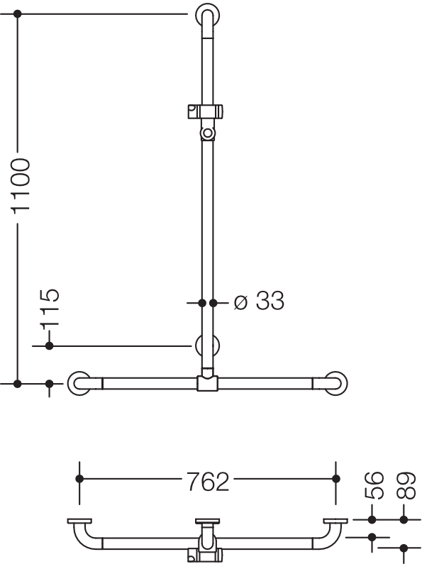 HEWI Haltegriff „Serie 801“