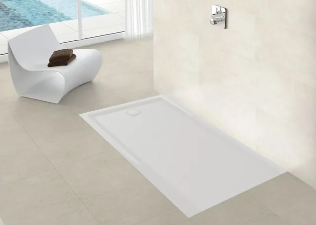 Hoesch Muna S Duschwanne Mineralguss Solique Weiß matt Hoesch Muna S Duschwanne Mineralguss Solique Weiß matt