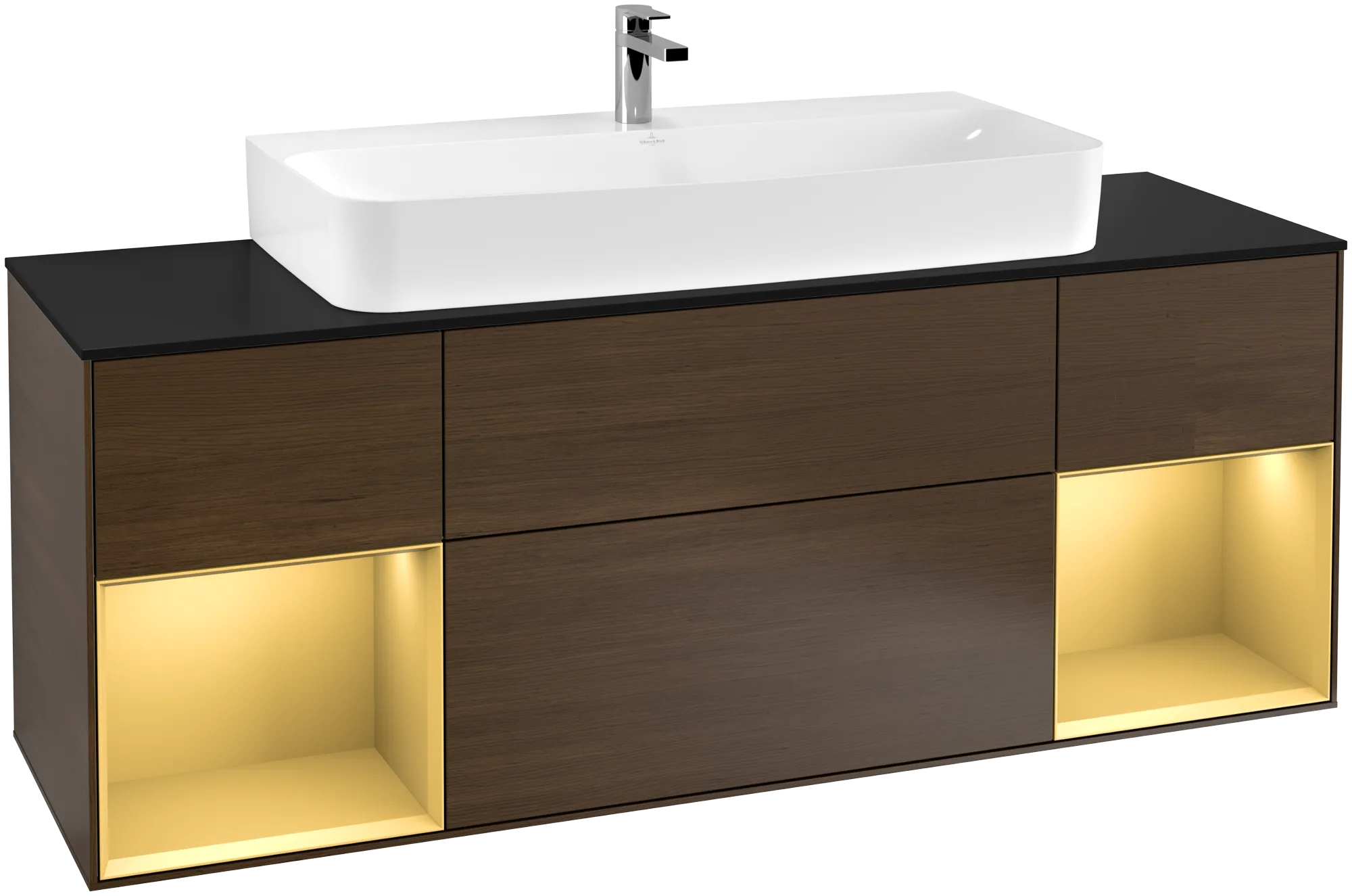 Villeroy & Boch Finion Waschbeckenunterschrank F21 1600x603x501mm m Bel FK/RE/AP: GN/HF/2