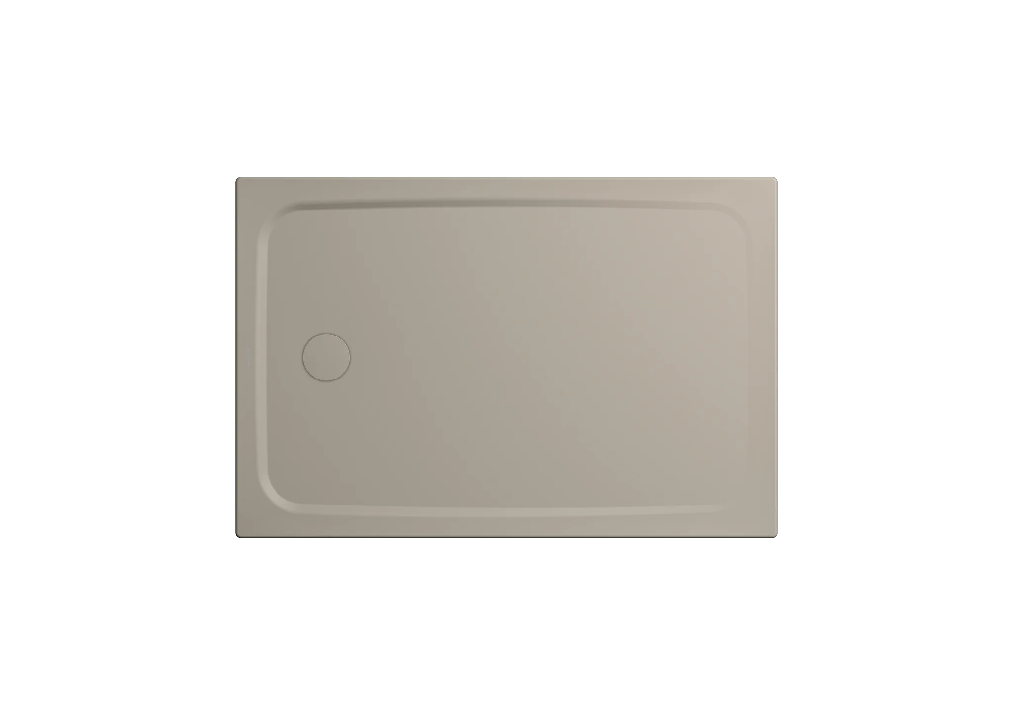 Kaldewei CAYONOPLAN Duschfläche extraflach, 800x1000 mm, warm grey 30