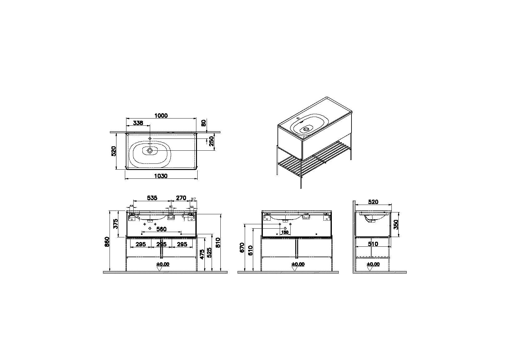 Equal Set Möbelwaschtisch asymmetrisch 100 cm Waschtischunterschrank mit Auszug und Fußgestell mit Ablagegitter Weiß Hochglanz/Schwarz-Eiche Equal Set Möbelwaschtisch asymmetrisch 100 cm Waschtischunterschrank mit Auszug und Fußgestell mit Ablagegitter Weiß Hochglanz/Schwarz-Eiche