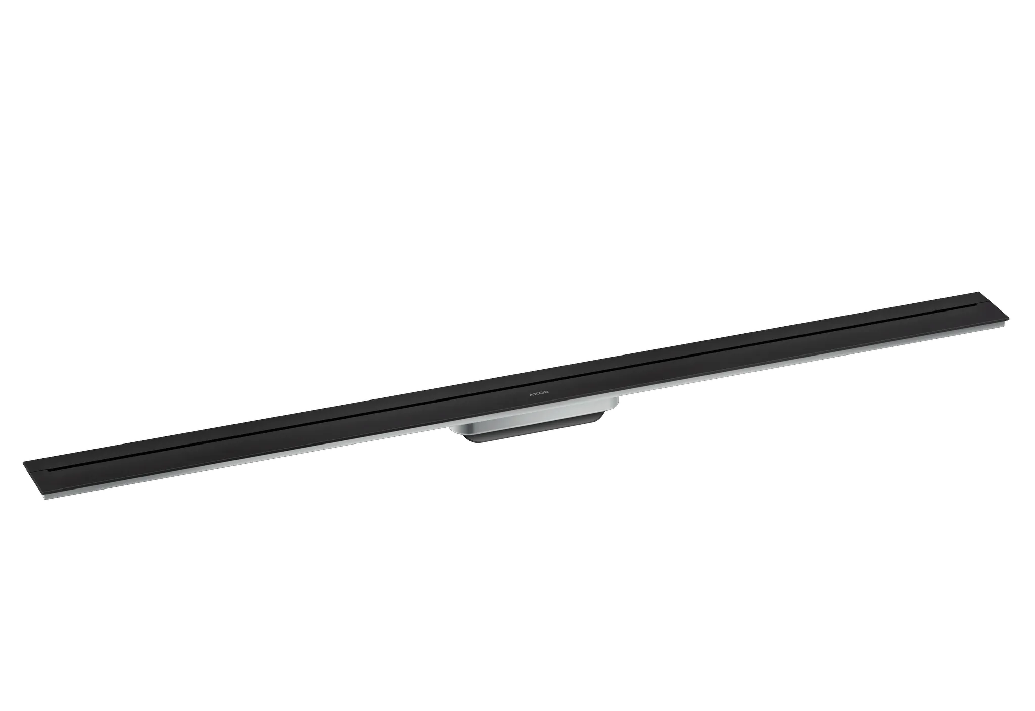 Hansgrohe AXOR Drain Fertigset Duschrinne 1200 Wandmontage, Mattschwarz Hansgrohe AXOR Drain Fertigset Duschrinne 1200 Wandmontage, Mattschwarz