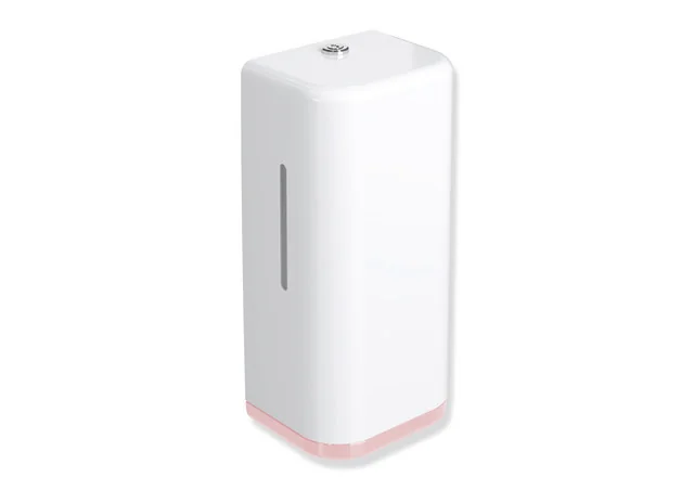 HEWI SENSORIC Elektronischer Schaumseifenspender Serie 477, Farbe Rosa, Maße: 134 x 278 x 106 mm