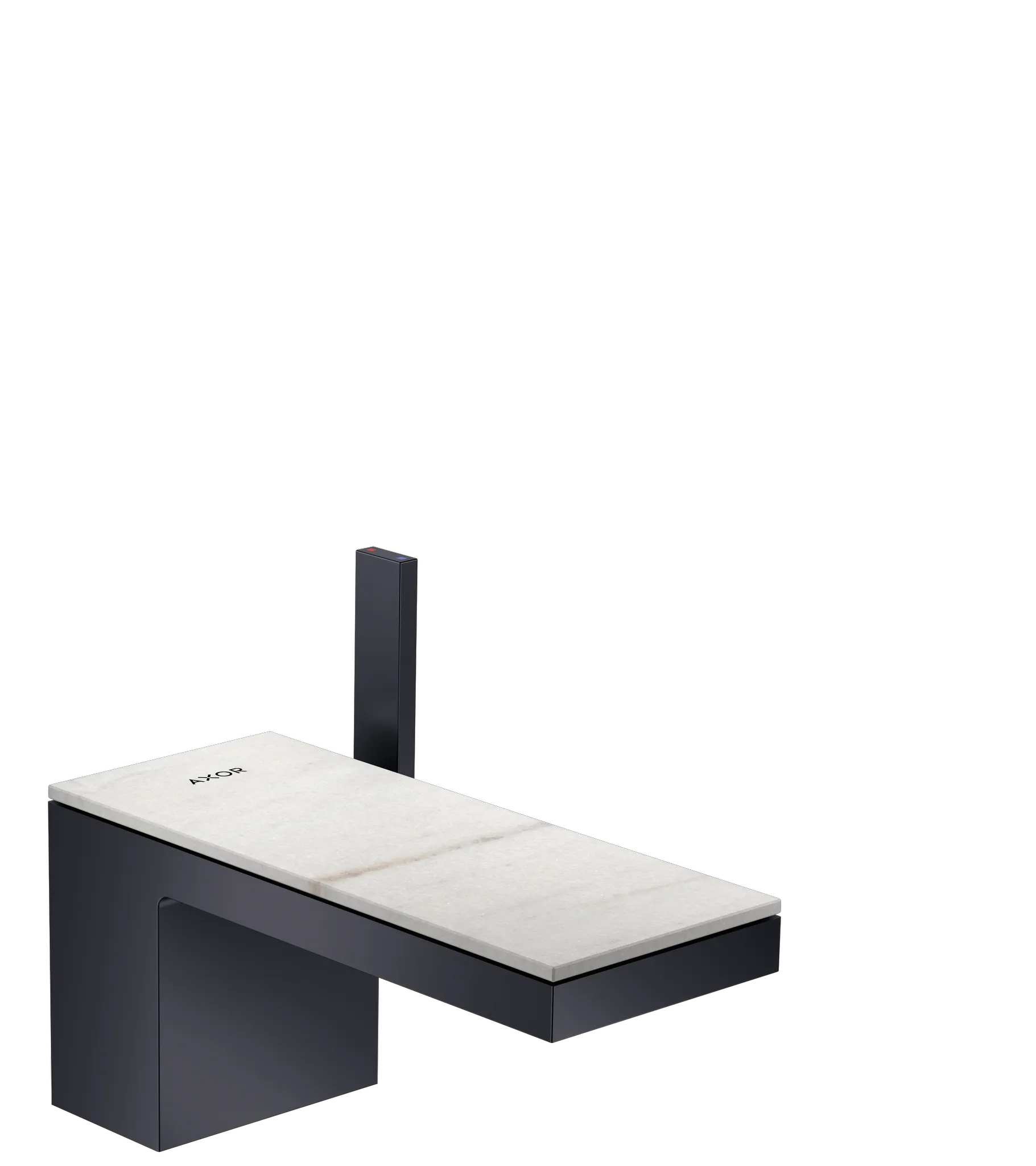 Hansgrohe AXOR MyEdition Mischer mit Platte 200 Marmor Lasa Covelano Vena Oro Hansgrohe AXOR MyEdition Mischer mit Platte 200 Marmor Lasa Covelano Vena Oro