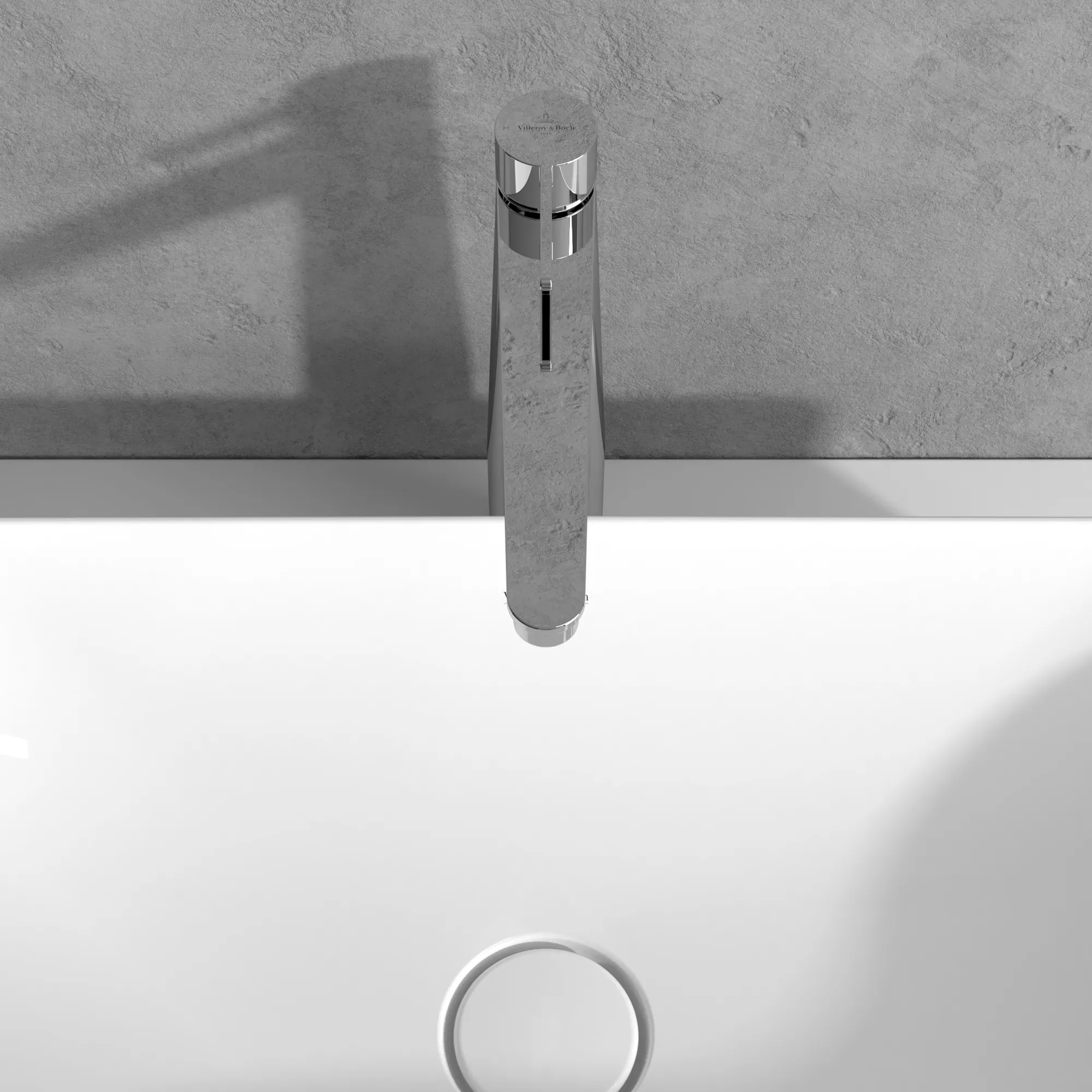 Villeroy & Boch Conum Einhebel-Waschtischarmatur erhöht TVW127005000, 49x278x215mm, Chrom Villeroy & Boch Conum Einhebel-Waschtischarmatur erhöht TVW127005000, 49x278x215mm, Chrom