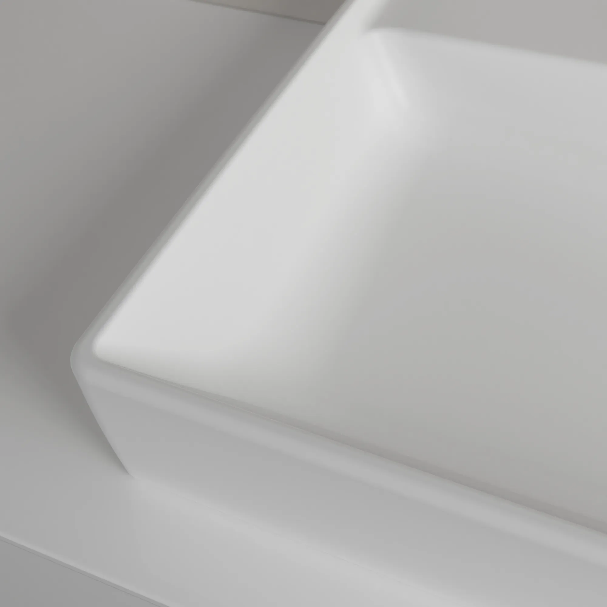 Villeroy & Boch Schrankwaschtisch aus TitanCeram geschliffen „Collaro“ 800 × 465 × 160 mm, mit Hahnlochbohrung, Hahnlochposition mittig in Stone White