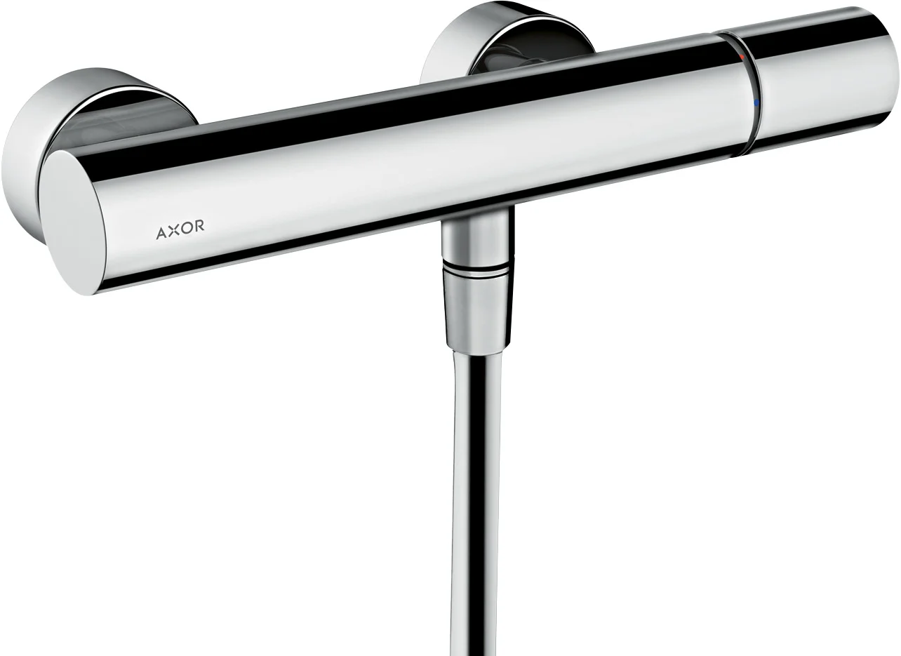 Hansgrohe AXOR Uno Einhebel-Brausemischer Aufputz mit Zerogriff Chrom, 150 ± 16 mm Stichmaß, max. Durchflussmenge 15 l/min bei 3 bar Hansgrohe AXOR Uno Einhebel-Brausemischer Aufputz mit Zerogriff Chrom, 150 ± 16 mm Stichmaß, max. Durchflussmenge 15 l/min bei 3 bar