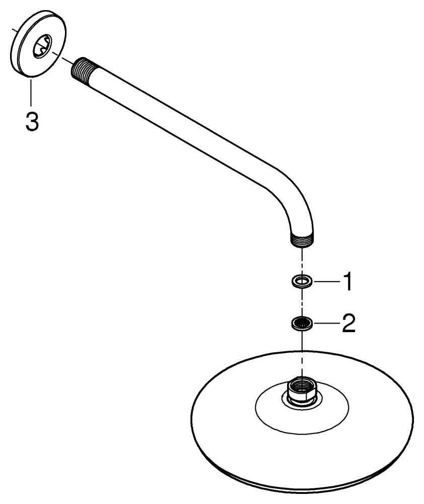 Duschkopf „Tempesta 210“ Duschkopf „Tempesta 210“