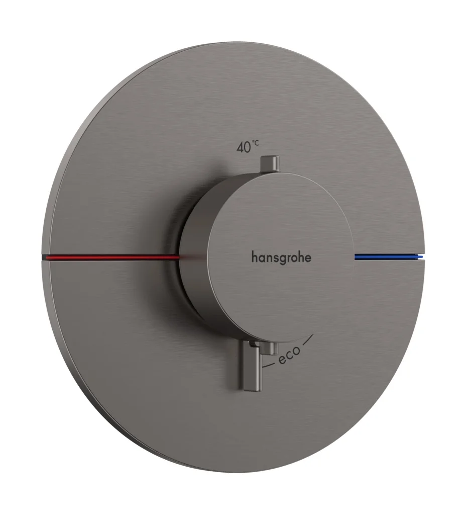 Hansgrohe ShowerSelect Comfort S Thermostat Unterputz, Brushed Black Chrome