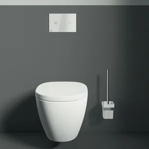 Ideal Standard Toilettenbürstengarnitur „IOMCube“ 9,3 × 38,5 cm, Befestigung verdeckt