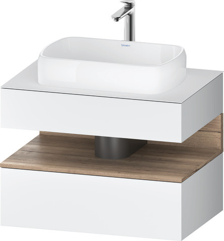 Duravit Waschtischunterschrank wandhängend „Qatego“ 80 × 60 × 55 cm