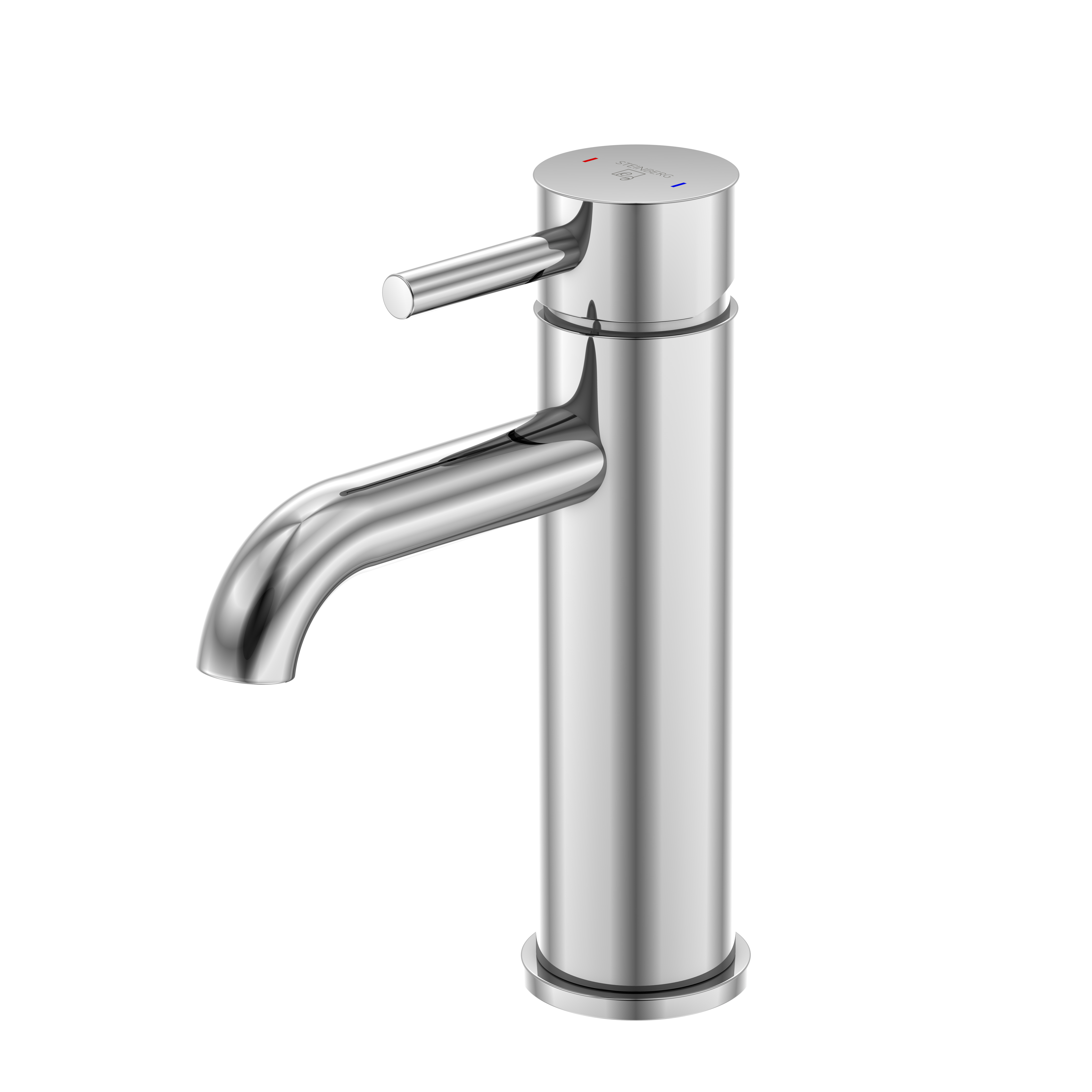 Serie 100 Waschtisch-Einhebelmischbatterie ohne Ablaufgarnitur, Ausladung: 12,8 cm Serie 100 Waschtisch-Einhebelmischbatterie ohne Ablaufgarnitur, Ausladung: 12,8 cm