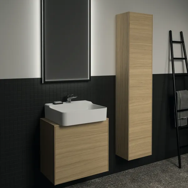 Ideal Standard Hochschrank Conca, Eiche hell, 370x250x1700mm