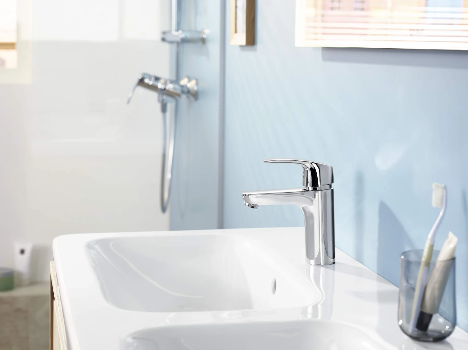 HansaPINTO Waschtischarmatur Hansapinto 2017 Einhebelmischer Chrom DN15