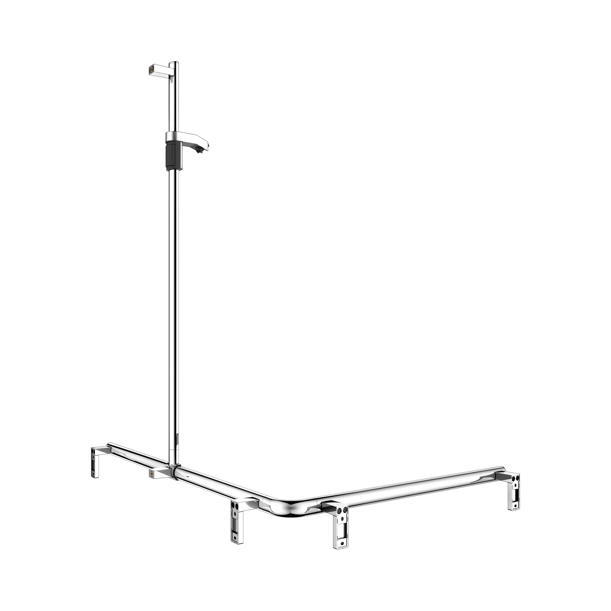 KEUCO AXESS Duschhandlauf mit Brausestange rechts, 840⁄1140⁄1300 mm, verchromt KEUCO AXESS Duschhandlauf mit Brausestange rechts, 840⁄1140⁄1300 mm, verchromt