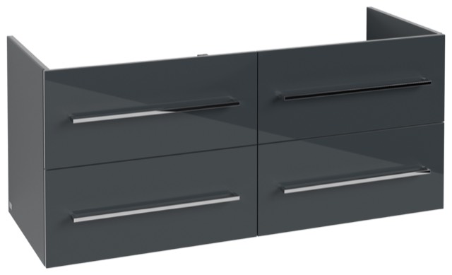 Villeroy & Boch Waschtischunterschrank „Avento“ für Schrank-Doppelwaschtisch 118 × 51,4 × 45,2 cm, Soft Closing