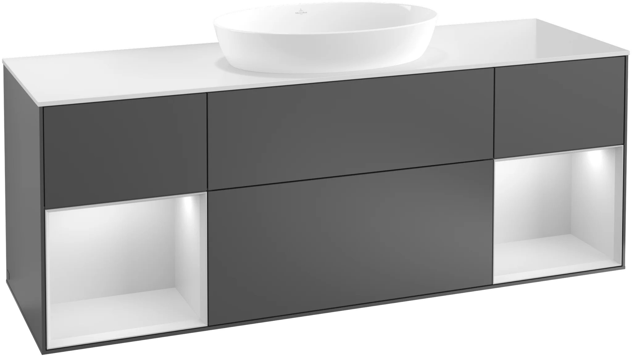 Villeroy & Boch Finion Waschbeckenunterschrank G98 1600x603x501mm Villeroy & Boch Finion Waschbeckenunterschrank G98 1600x603x501mm