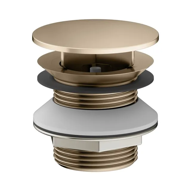 Armaturenzubehör 59904030000 Schaftventil G 1 1/4 mit Haube Bronze gebürstet