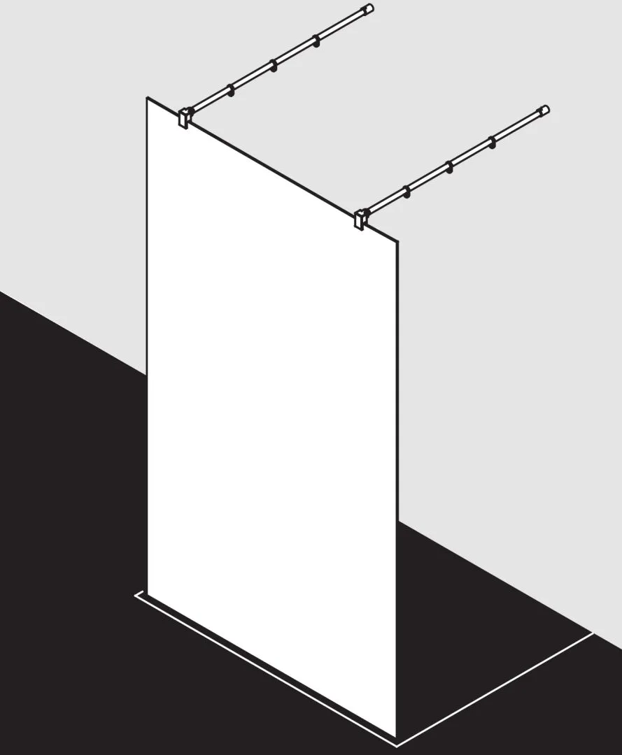Kermi Duschdesign Walk-In-Duschkabine „WALK-IN XB“ Glas Klar, Profile Silber Hochglanz, BV: 1200 - 1200 mm H: 2000 mm Kermi Duschdesign Walk-In-Duschkabine „WALK-IN XB“ Glas Klar, Profile Silber Hochglanz, BV: 1200 - 1200 mm H: 2000 mm