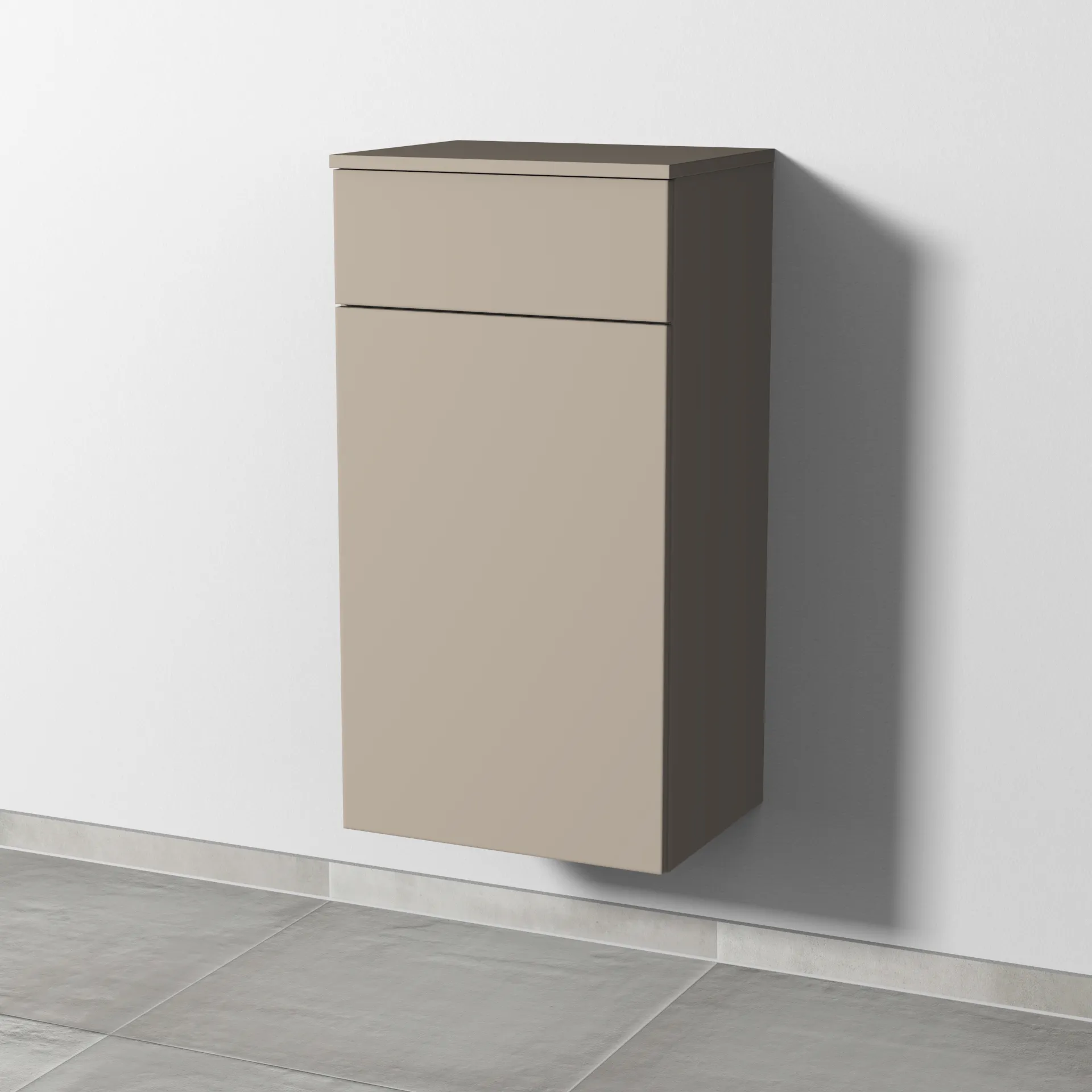 Mittelschr. mit Wäschekorb 3way (SF154) 850x450x345 Schwarz-Matt