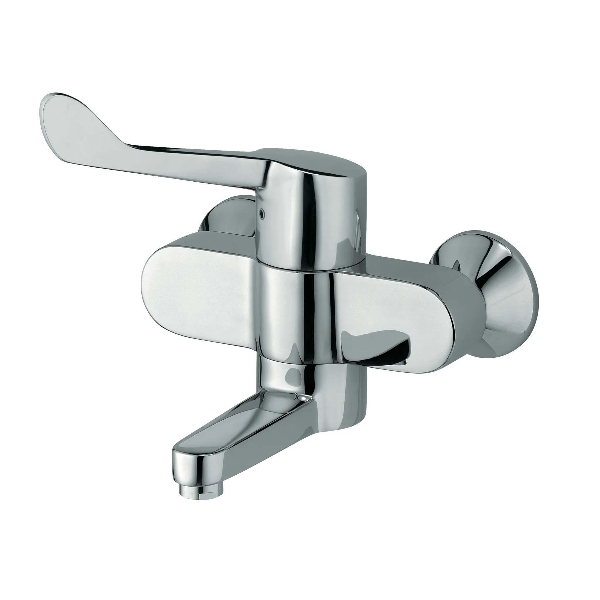 MEDI CARE WandarmaturEHM Klinik Armhebel 165 mm Ausladung chrom MEDI CARE WandarmaturEHM Klinik Armhebel 165 mm Ausladung chrom