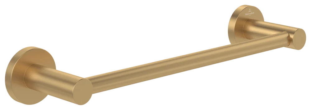 Villeroy & Boch Handtuchhalter Elements - Tender, Brushed Gold, 366x85x54 mm, Wandmontage