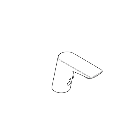 BALANCE Elektronische WTArmatur mit Batterie chrom BALANCE Elektronische WTArmatur mit Batterie chrom