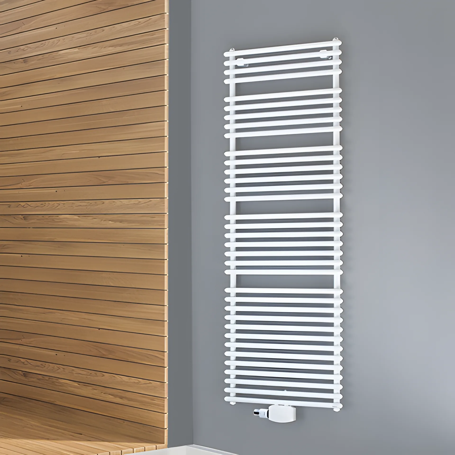 BEMM Design-Heizkörper „Cobo 1“ 90,1 × 175,6 cm in Titangraumetallic (RAL 9023) BEMM Design-Heizkörper „Cobo 1“ 90,1 × 175,6 cm in Titangraumetallic (RAL 9023)