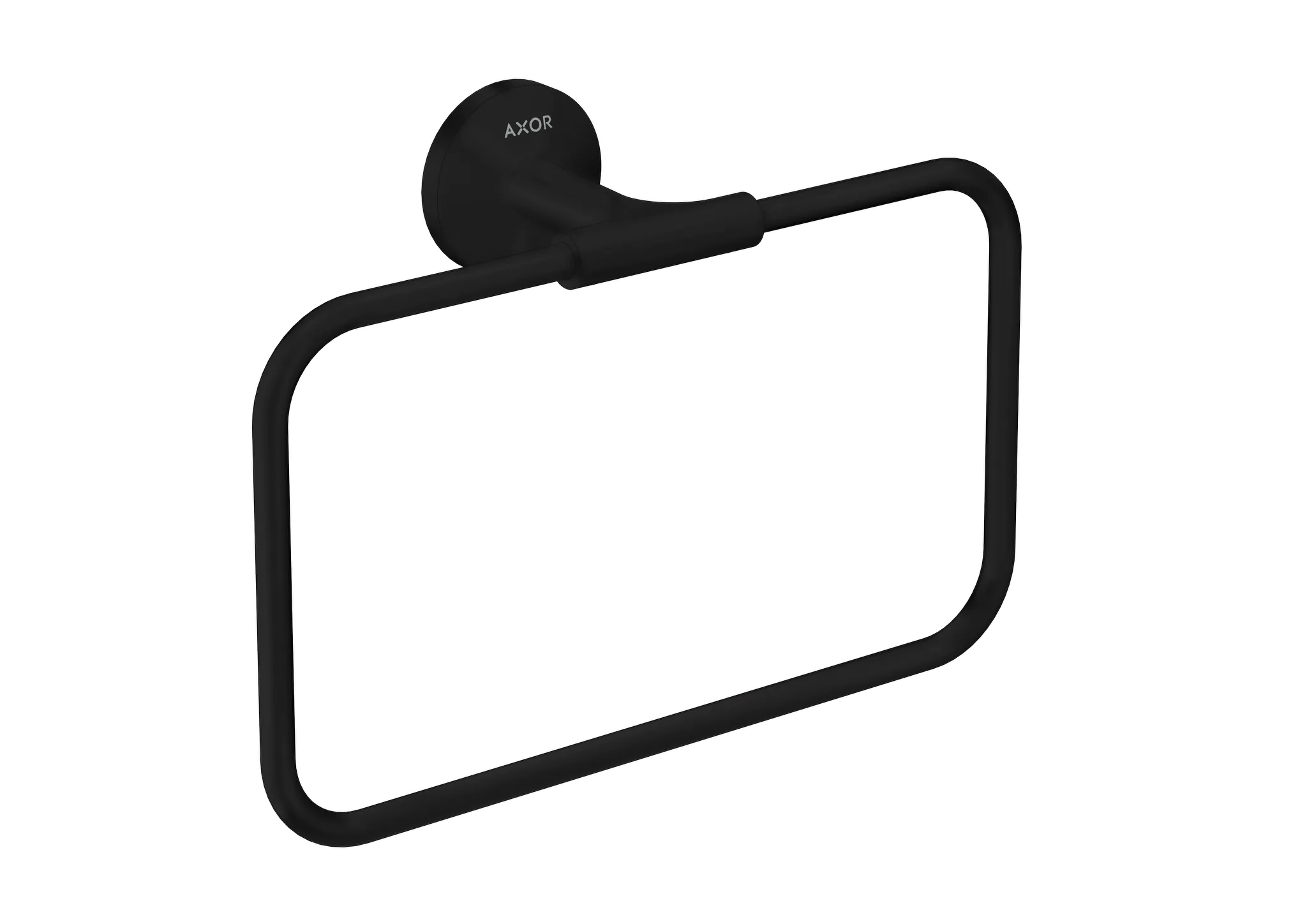 Hansgrohe AXOR Universal Circular Handtuchring, Mattschwarz